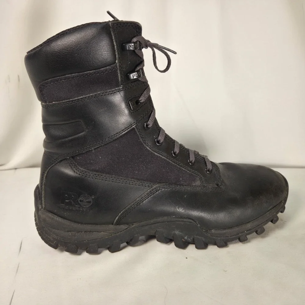 Timberland Pro Valor McClellan Tactical Work Boots US Mens Sz 10.5 Workwear Army